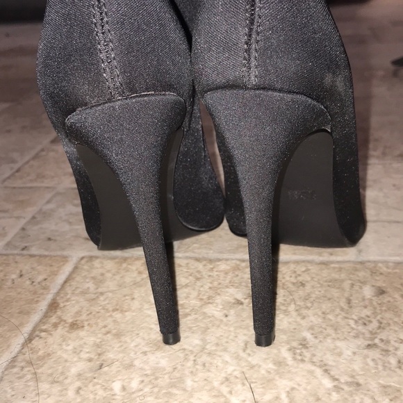 Steve Madden Black Heels Lovel Y/love02s1 - Picture 4 of 4